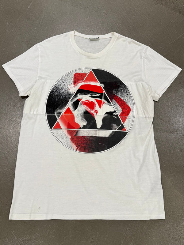 Dior geometric circular graphic print t-shirt