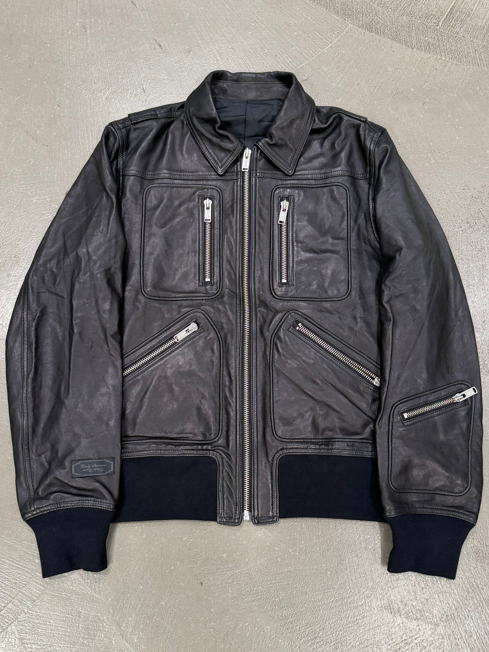S/S2020 Undercover Cindy Sherman leather jacket