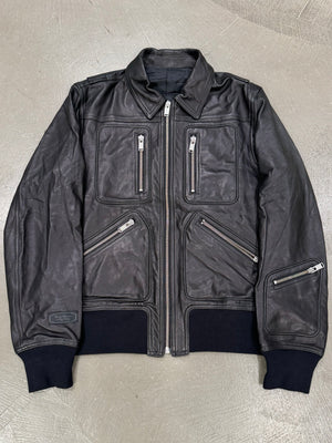 S/S2020 Undercover Cindy Sherman leather jacket