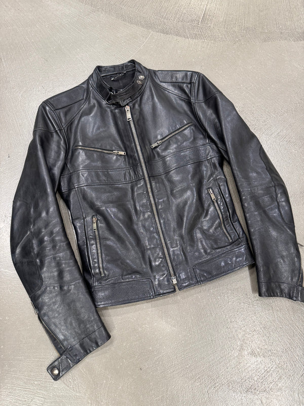 A/W2004 Gucci by Tom Ford biker leather jacket