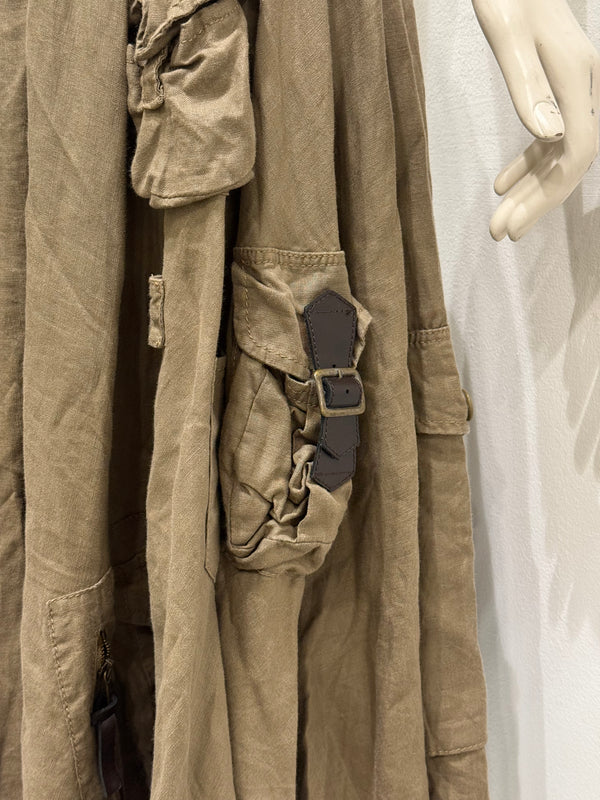 S/S2003 Dolce & Gabbana multi pocket cargo military skirt