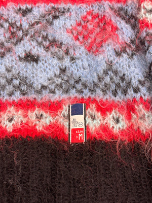 F/W2018 Moncler X Fragment multicolor wool sweater