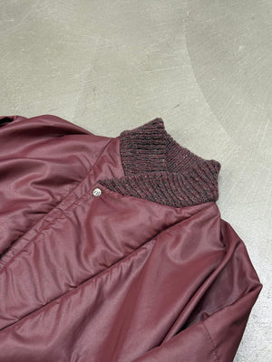 2010s Vivienne Westwood ribbed-knit trim bomber jacket