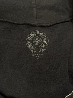 Chrome Hearts multicolor horseshoe logo zipup hoodie