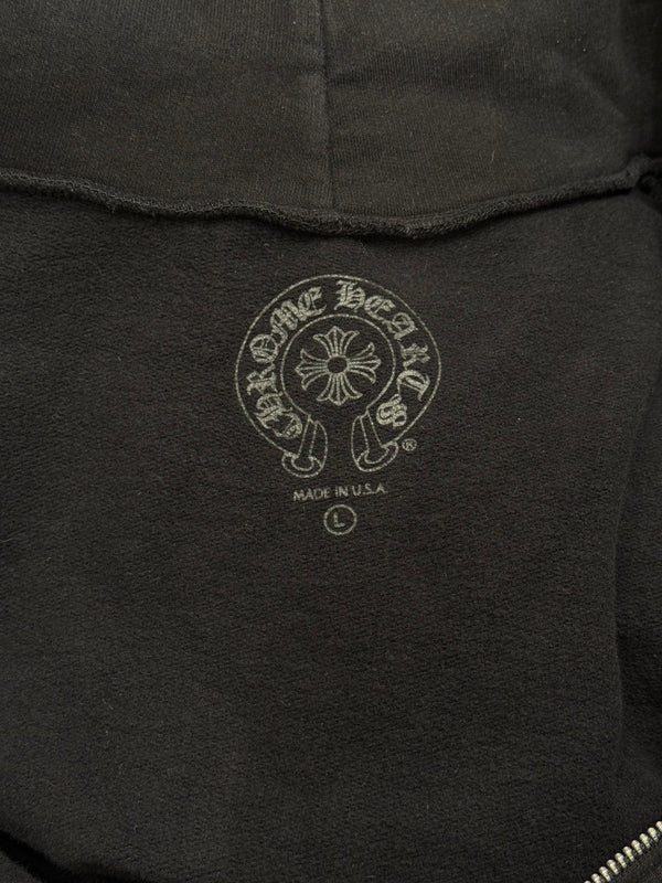 Chrome Hearts multicolor horseshoe logo zipup hoodie