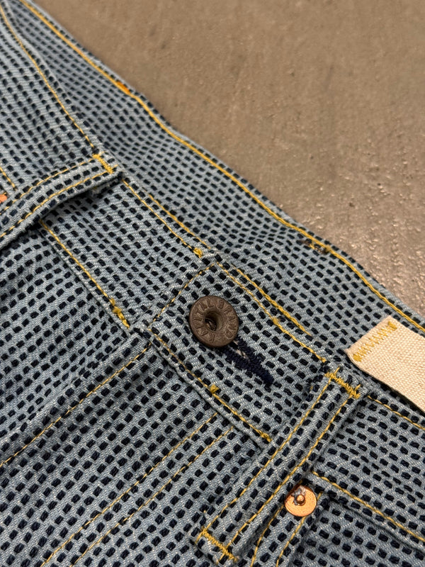 2010s Kapital century denim monkey cisco jeans