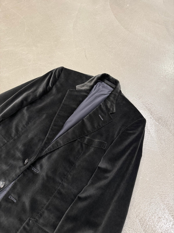 1990s Gucci by Tom Ford velour blazer jacket