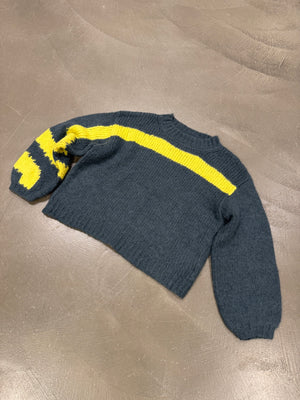 A/W2014 Dries Van Noten runway alpaca & wool boxy knit