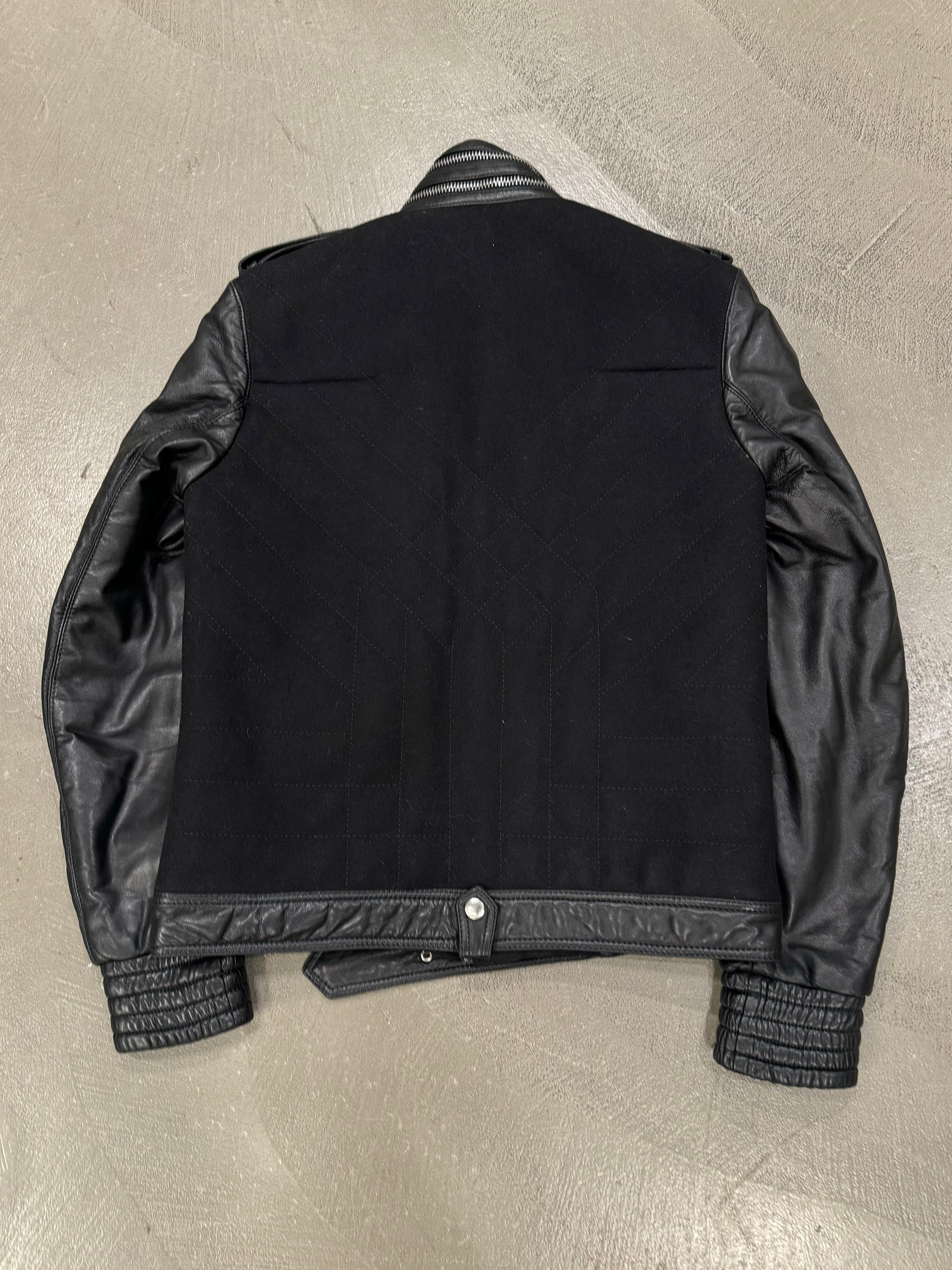 ジャケット・アウター Dior homme lamb leather blouson 46 WEDEMPIECES - Dior Homme Premium Lamb Leather Bomber Jacket SS