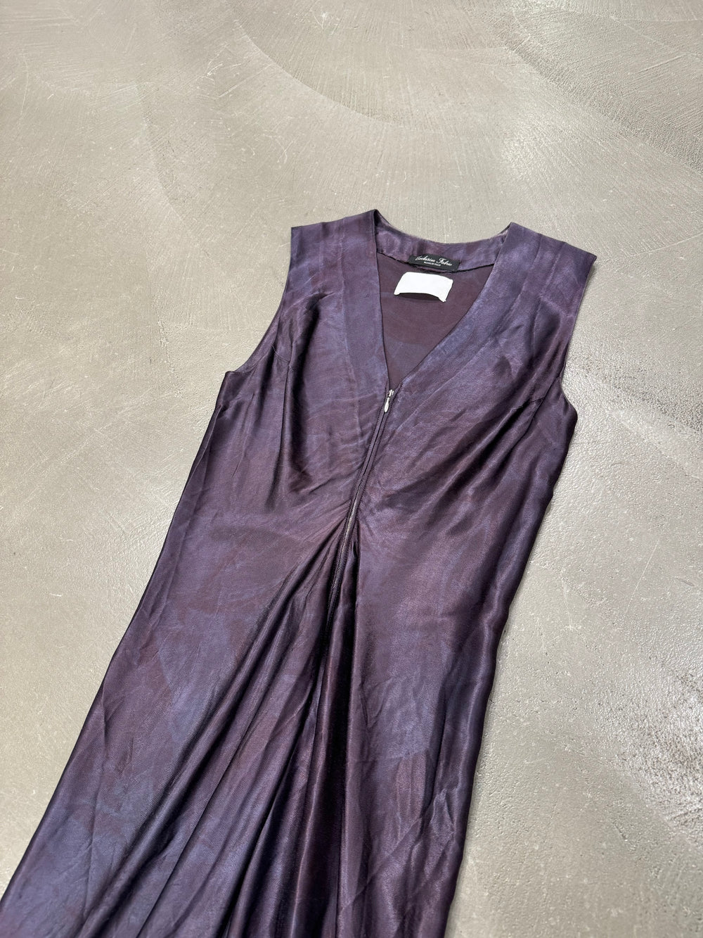 S/S 2007 Maison Margiela car seat iridescent dress