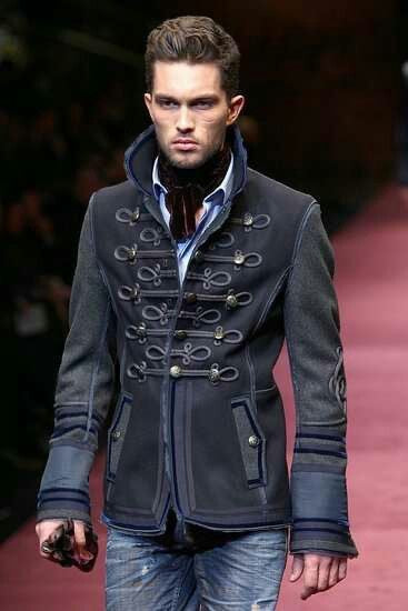 A/W2009 Dolce & Gabbana napoleon military jacket