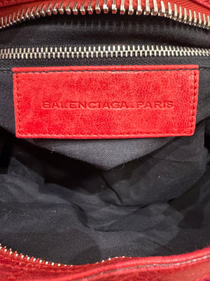 2000s Balenciaga Large City leather bag