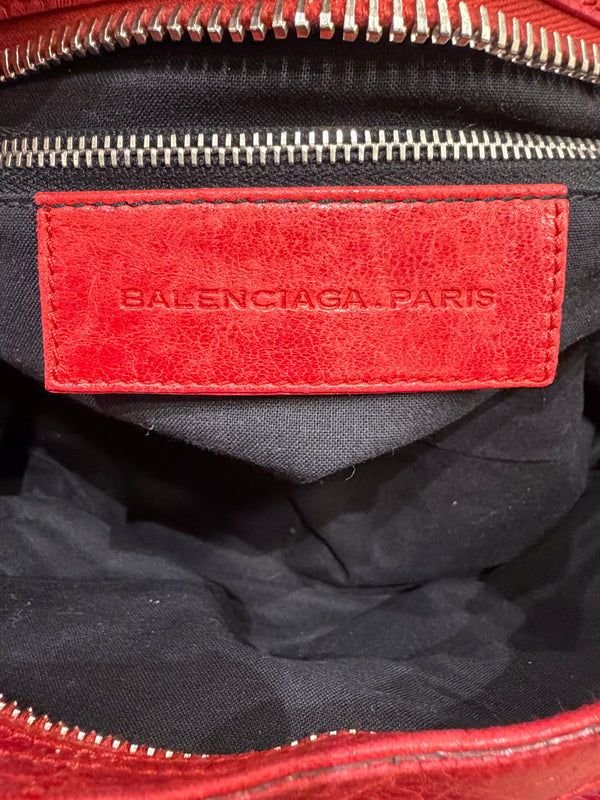 2000s Balenciaga Large City leather bag