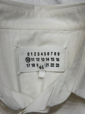 2015 Maison Margiela paneled dress shirt