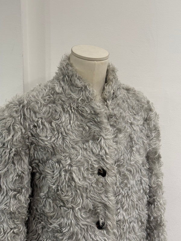 A/W2007 Prada runway faux fur mohair coat