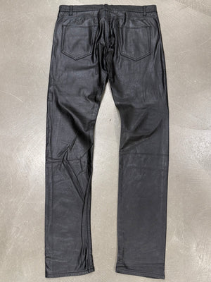 2013 Saint Laurent by Hedi Slimane “D02” faux leather skinny pants