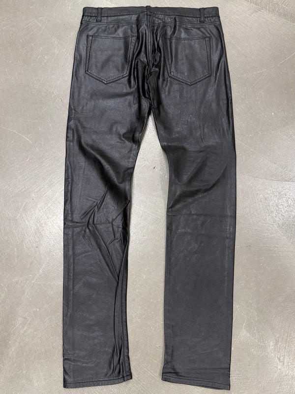 2013 Saint Laurent by Hedi Slimane “D02” faux leather skinny pants