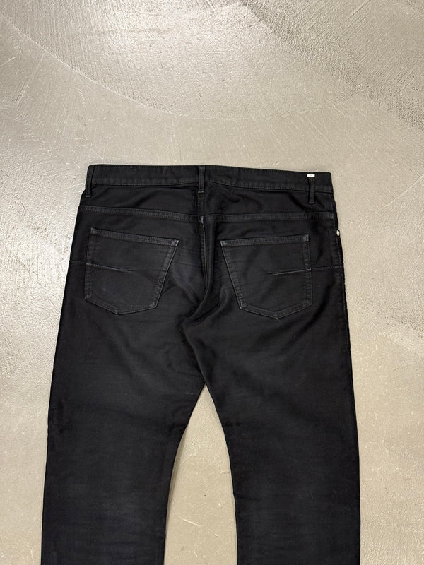 2000s Dior by Hedi Slimane coated jeans