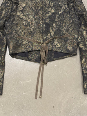 A/W2020 Ann Demeulemeester runway damask jaquard jacket
