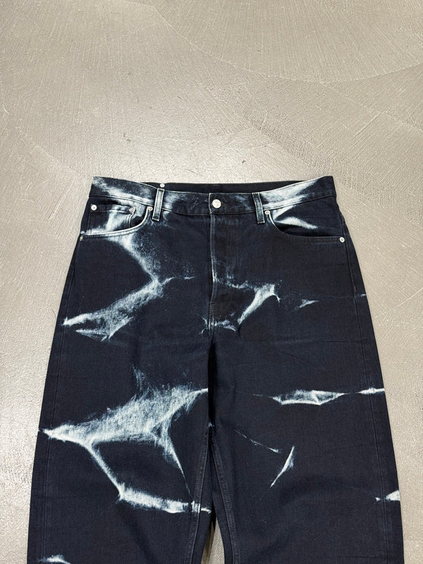 A/W2022 Dries Van Noten acid electric pants