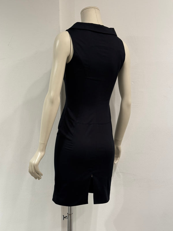 2000s Dolce & Gabbana cotton midi dress