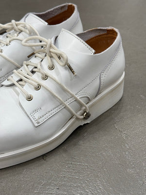 1990s Dirk Bikkembergs lace heel derby