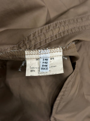 2000s Marithe Francois Girbaud cropped paneled bomber jacket