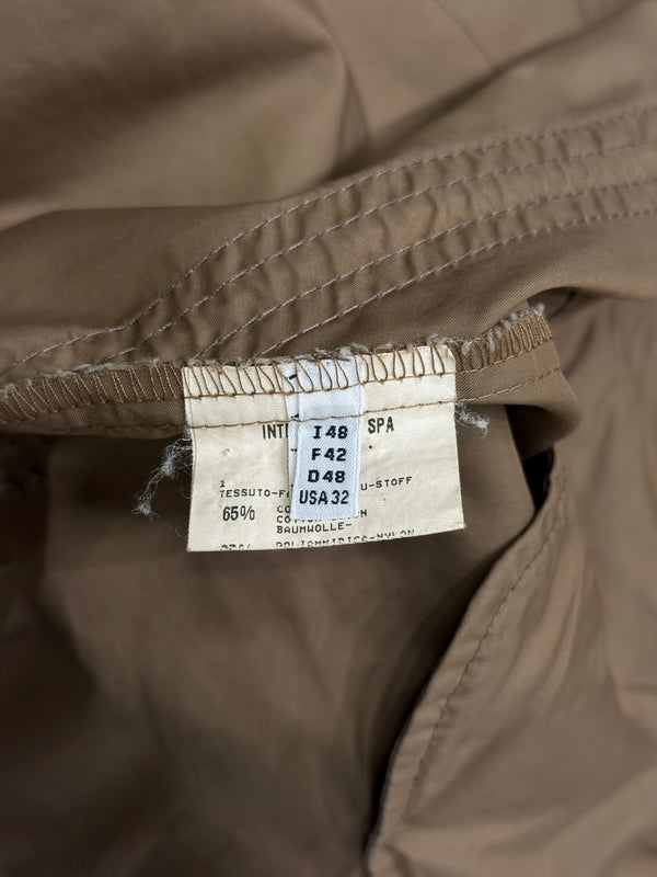 2000s Marithe Francois Girbaud cropped paneled bomber jacket