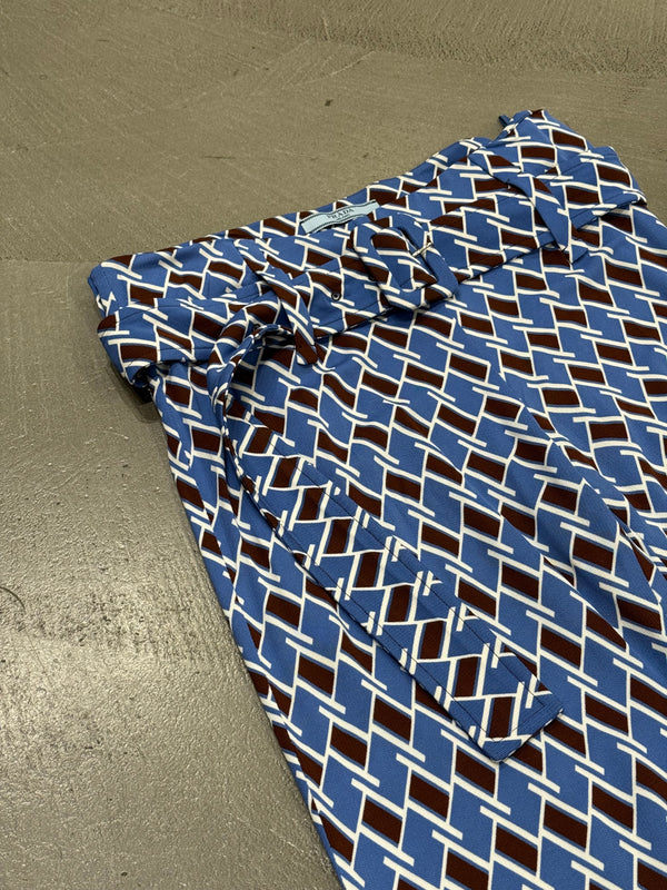 2019 Prada Psychedelic Argyle print set
