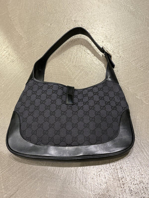 2000s Gucci GG Monogram Jackie bag