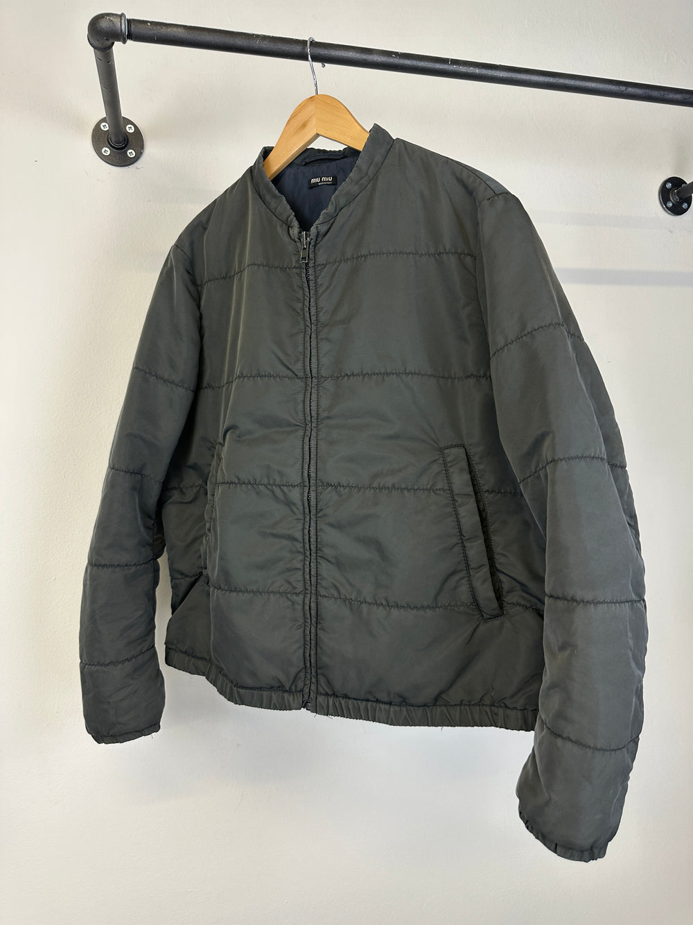 SS2007 Miu Miu paneled nylon jacket
