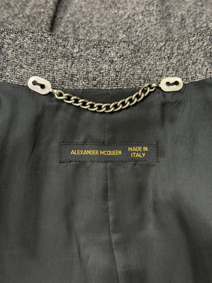 A/W2000 Alexander McQueen tailored set blazer & skirt