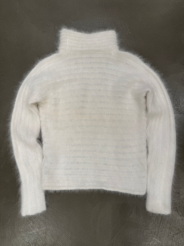 2000s Gucci angora furry sweater