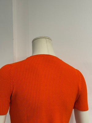 1990s Gucci by Tom Ford ribbed knit top
