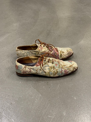 Paul Harden floral laced shoes