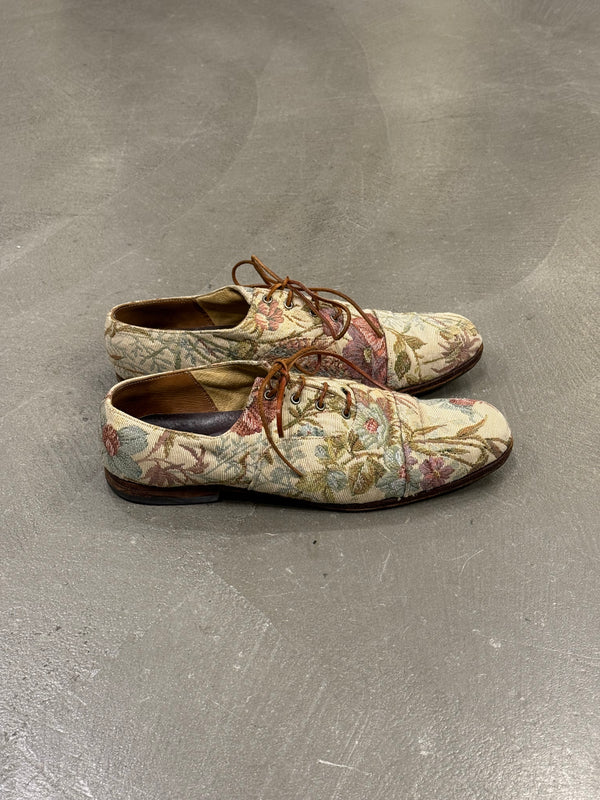Paul Harden floral laced shoes