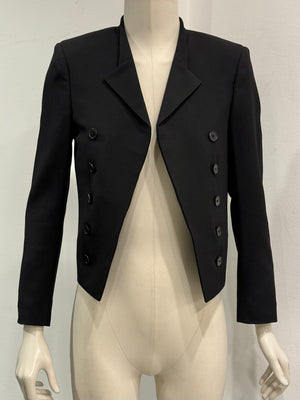 2014 Saint Laurent by Hedi Slimane military officer blazer
