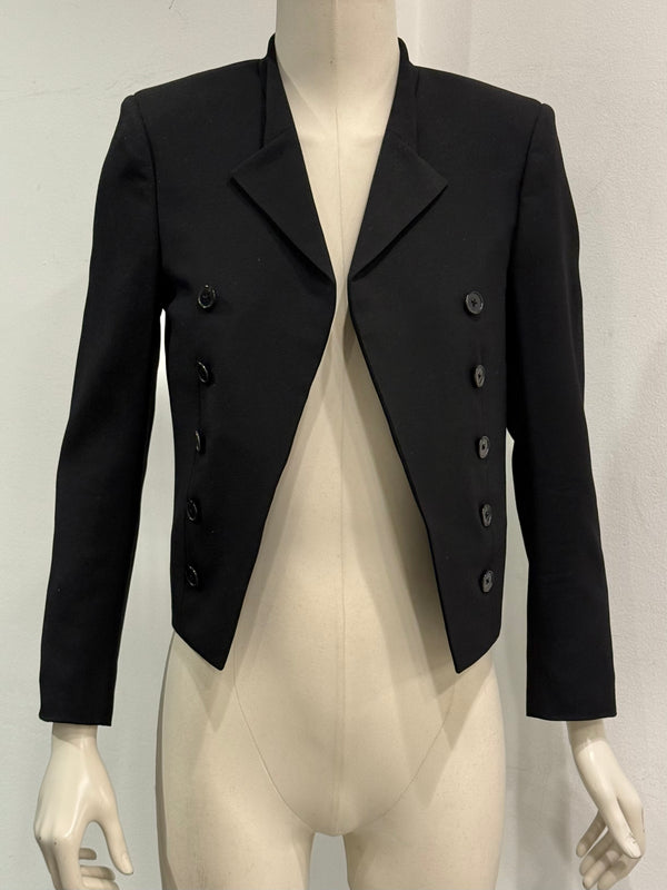 2014 Saint Laurent by Hedi Slimane military officer blazer