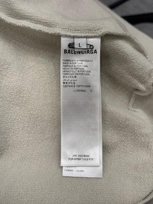 2023 Balenciaga Los Angeles oversized crewneck