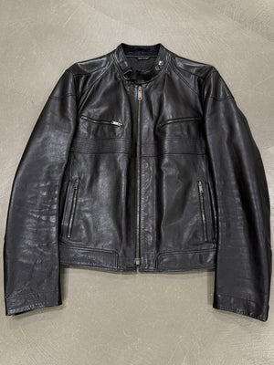 2004 Gucci by Tom Ford biker leather jacket