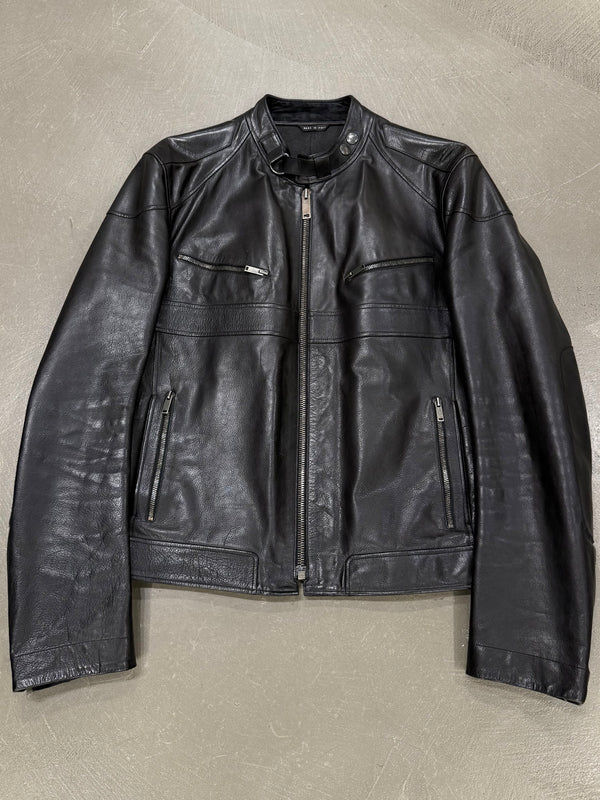 2004 Gucci by Tom Ford biker leather jacket