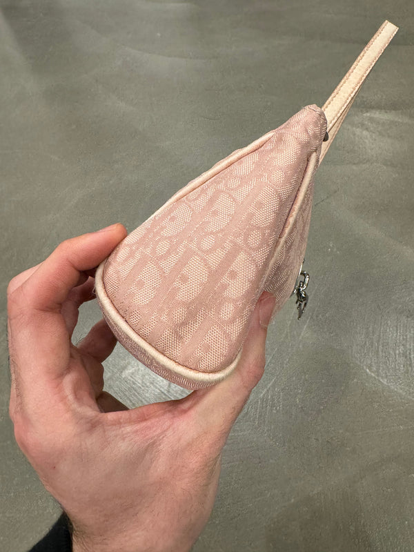 Dior monogram rose hand bag