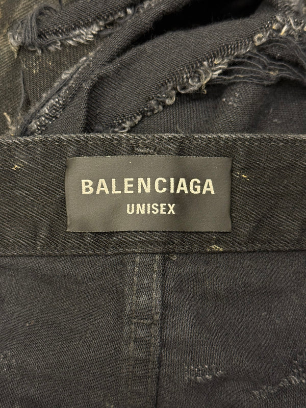 S/S2023 Balenciaga "The Mud Show" destroyed denim