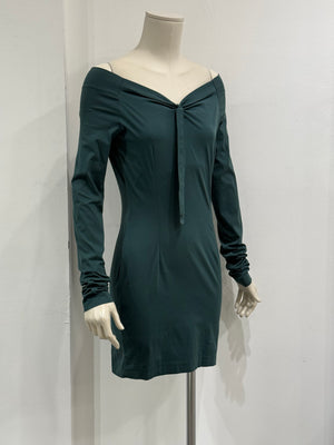 1990s Dolce & Gabbana draped midi dress