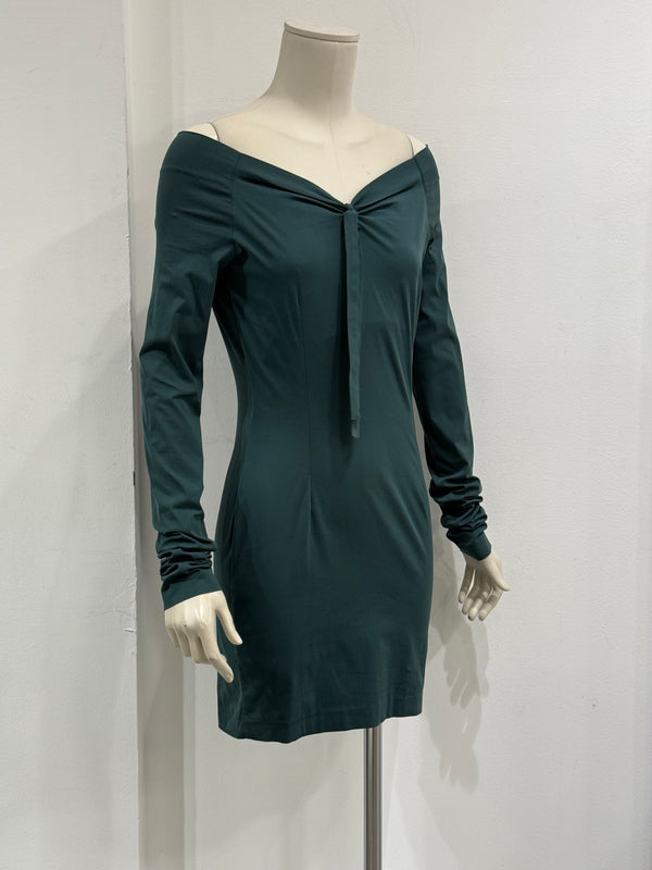 1990s Dolce & Gabbana draped midi dress