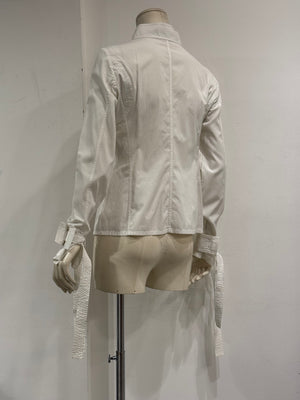2003 Gucci by Tom Ford bondage strap shirt