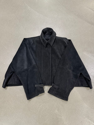 A/W2002 Gucci by Tom Ford batwing cropped leather jacket