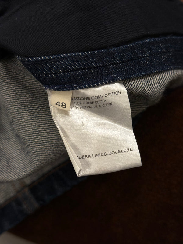 2007 Yves Saint Laurent four pocket military denim jacket