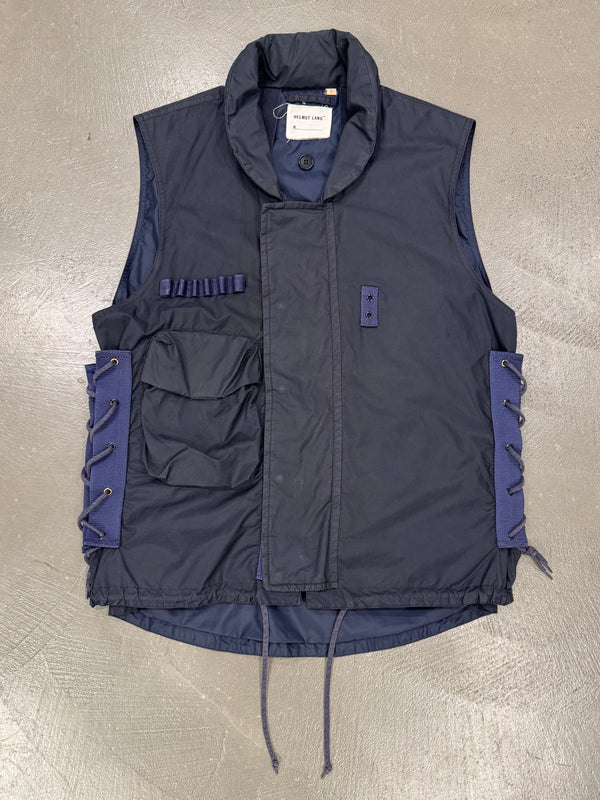 SS2000 Helmut Lang M65 flak bondage vest