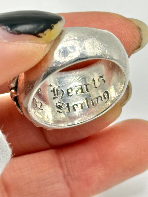 Chrome Hearts factory diamond floral ring